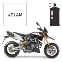 Peinture tricouche en spray aprilia bianco glam pearl dorsoduro 1200 2011-2016