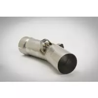 Pot gpr tri-ovale inox - homologué  - triumph 955 speed triple  1998/01(passage haut)