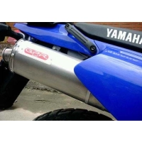 Pot gpr tri-ovale inox - homologué  - yamaha xt 600 - e - k 1985/02
