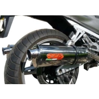 Pot gpr tri-ovale inox - homologué  - yamaha fjr 1300 2001/05