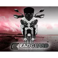 Film de protection anti-gravillons eazi-guard® pour ducati multistrada 950 2017-