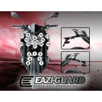 Film de protection anti-gravillons eazi-guard® pour kawasaki  z900 2017