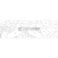 Film de protection anti-gravillons eazi-guard® pour kawasaki ninja 250/400 2018-
