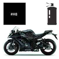 Peinture en spray kawasaki ebony zx10r 2006-2011