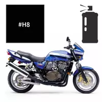Peinture en spray kawasaki ebony zrx1200 r 2003