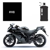 Peinture en spray kawasaki ebony ninja 250 r 2008-2011