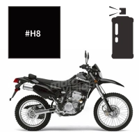 Peinture en spray kawasaki ebony 