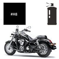 Peinture en spray kawasaki ebony vn1700 classic 2010-2014