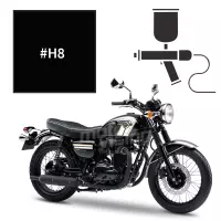 Peinture kawasaki ebony w800