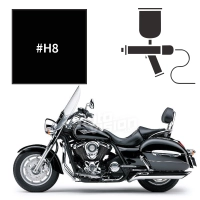 Peinture kawasaki ebony vn1700 classic tourer 2011