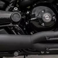 Kit de cache-pivot de bras oscillant pour tous les v-rod, anodisé noir