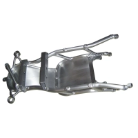 Bâti arrière en aluminium motoholders pour yamaha r1 2009-2014 avec support en aluminium