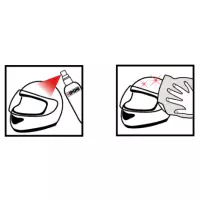 Nettoyant casque extérieur helmet'out 100ml ipone