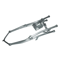 Bâti arrière aluminium motoholders honda cbr600rr 2007-2022 avec support de batterie