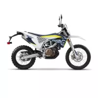 Kit antidérapant noir stomprgrip husquvarna 701 enduro / supermoto 2016-2018