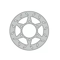 Disque de frein arrière type rond fe.hy473