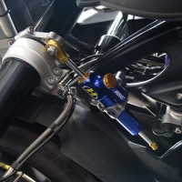 Kit fixation pour amortisseur de direction hyperpro