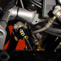 Kit fixation pour amortisseur de direction hyperpro