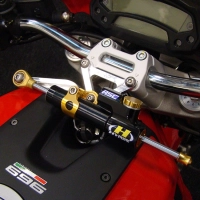 Kit fixation pour amortisseur de direction hyperpro