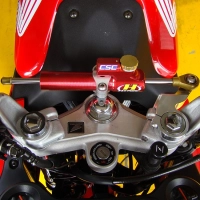 Kit fixation pour amortisseur de direction hyperpro