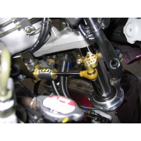 Kit fixation pour amortisseur de direction hyperpro