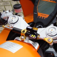 Kit fixation pour amortisseur de direction hyperpro
