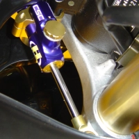 Kit fixation pour amortisseur de direction hyperpro