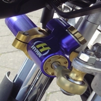 Kit fixation pour amortisseur de direction hyperpro