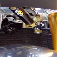 Kit fixation pour amortisseur de direction hyperpro