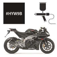 Peinture aprilia corsa black rsv4 2010-2011