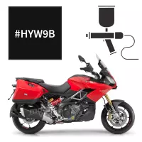 Peinture tricouche aprilia aprilia black caponord 1200 2013-2016