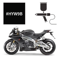 Peinture aprilia black rsv4 r 2009-2014