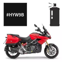 Peinture tricouche en spray aprilia black caponord 1200 2013-2016