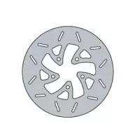 Disque de frein arrière type rond fe.i441
