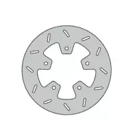 Disque de frein arrière type rond fe.i447