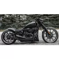 Kit d'abaissement de fourche avant à suspension progressive 2018-2025 m8 softail