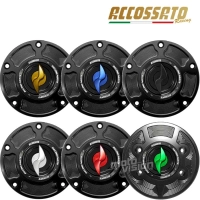 Bouchon de réservoir racing accossato kawasaki 500 er5 zxr z750 zx9r zx10r 1200 zrx zzr
