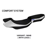 Funda de asiento compatible bmw r 1200 rs (15-19) modelo aurelia color rs comfort system