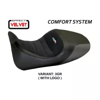 Couvre selle tappezzeria ducati diavel 2014-2018 modele imola 1 velvet comfort system