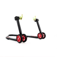 Béquille arrière en un bloc pour diabolos