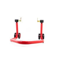 Béquille arrière en un bloc pour diabolos