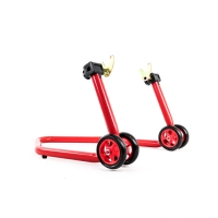 Béquille arrière en un bloc pour diabolos