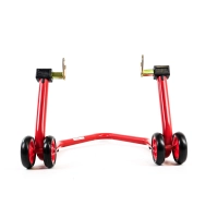 Béquille arrière en un bloc pour diabolos