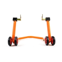 Béquille arrière en un bloc pour diabolos