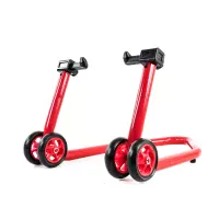 Lot de béquille avant sous fourche / arrière monobloc diabolos