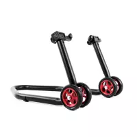 Lot de béquille avant sous fourche / arrière monobloc patins