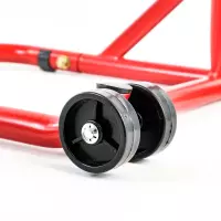Béquille monobras avec axe de 25,5 pour ducati