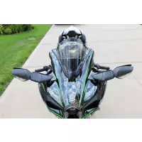 Bulle double courbure zero gravity kawasaki ninja h2 2015-2020