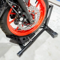 Béquille avant de transport pour moto