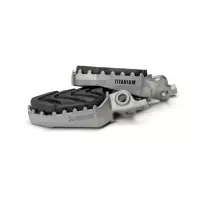 Repose-pieds akrapovic titane honda africa twin